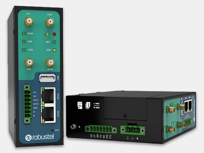 R3000-3P (промышленный 3G роутер с двумя SIM-картами) от Robustel технические характеристики